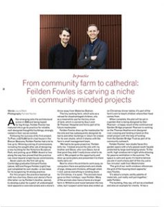 In Practice From Community Farm to Cathedral