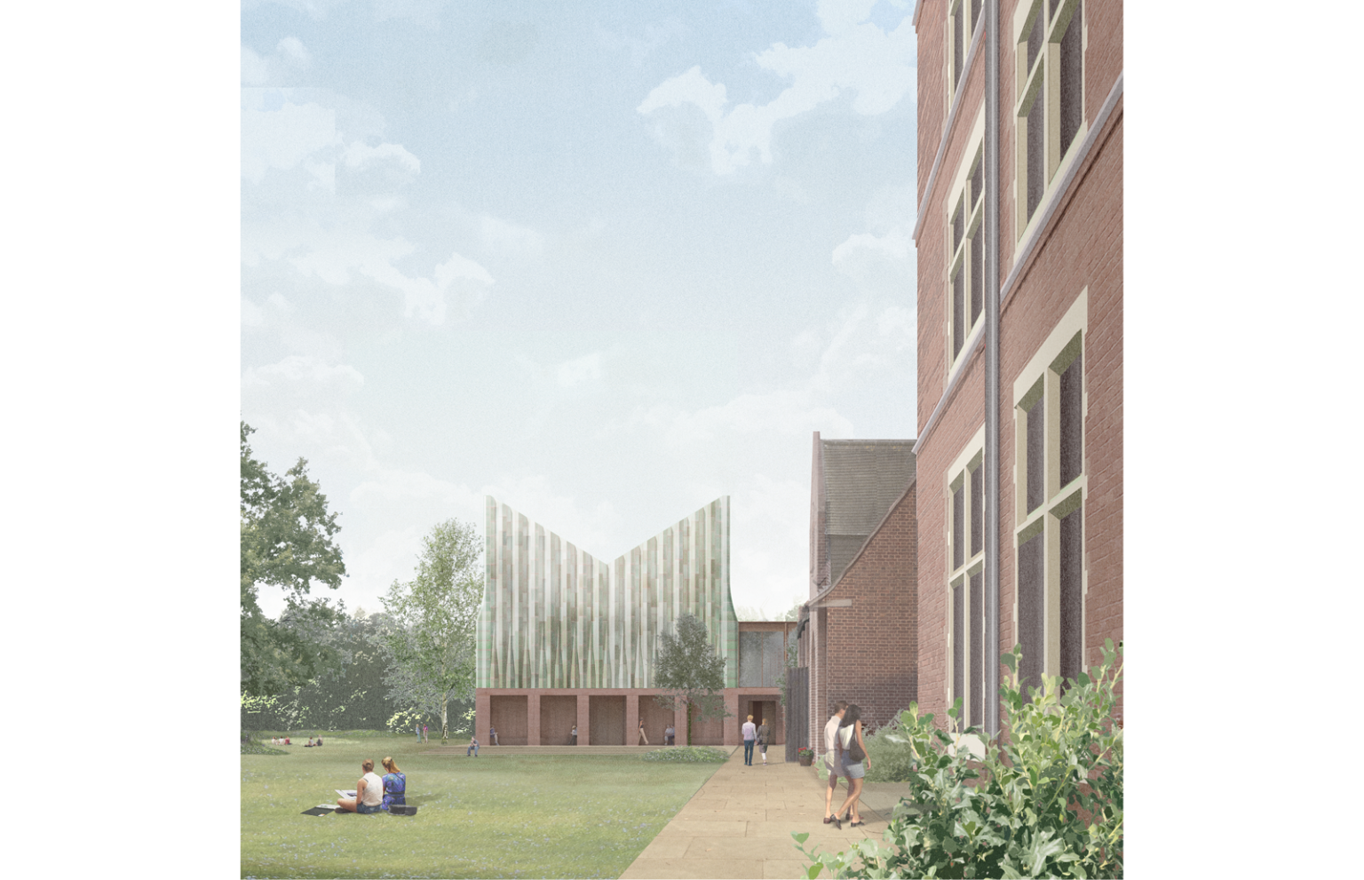 Homerton Dining Hall. Homerton College, University of Cambridge