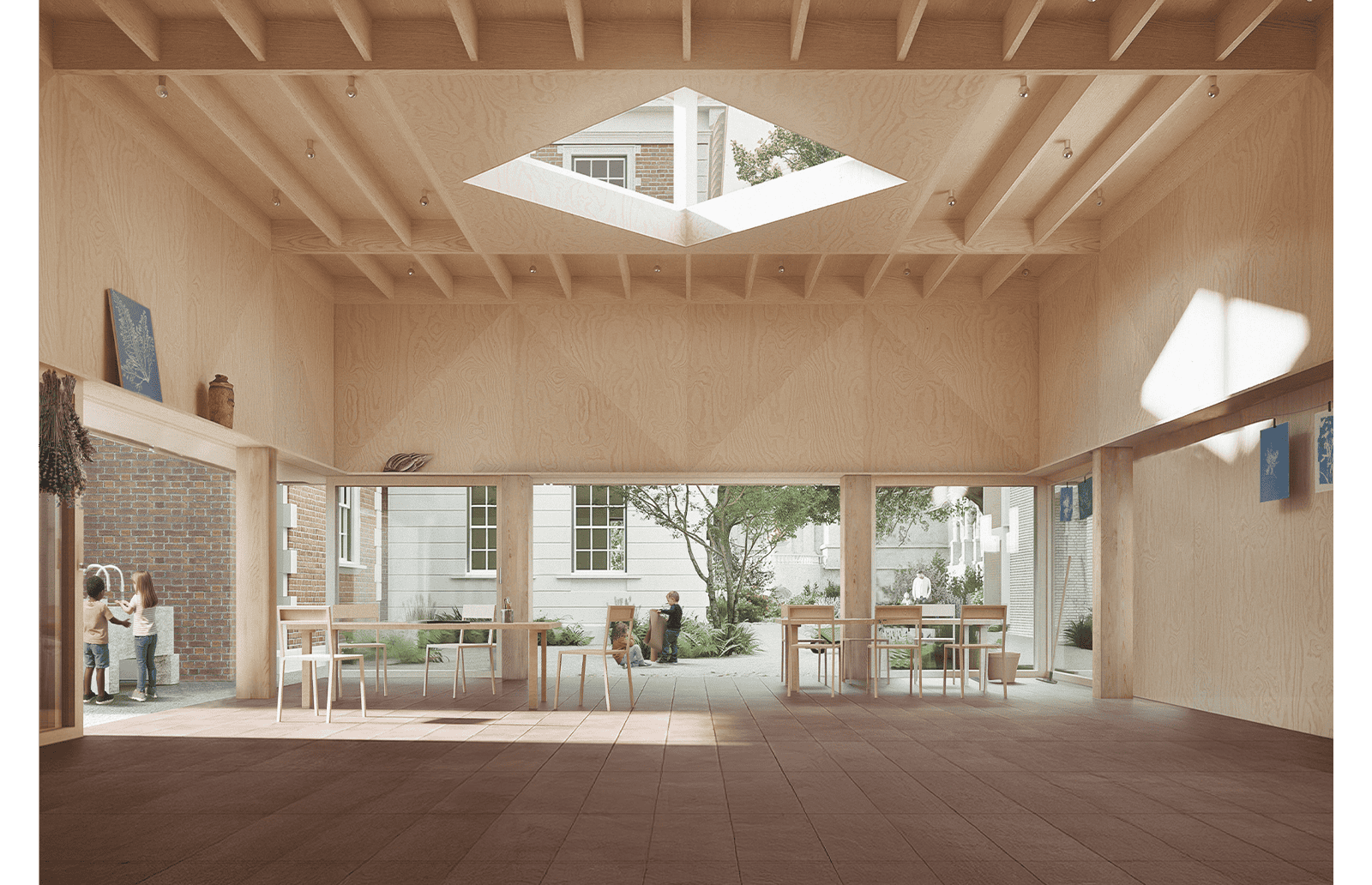 Tate Britain Garden, Visual Feilden Fowles