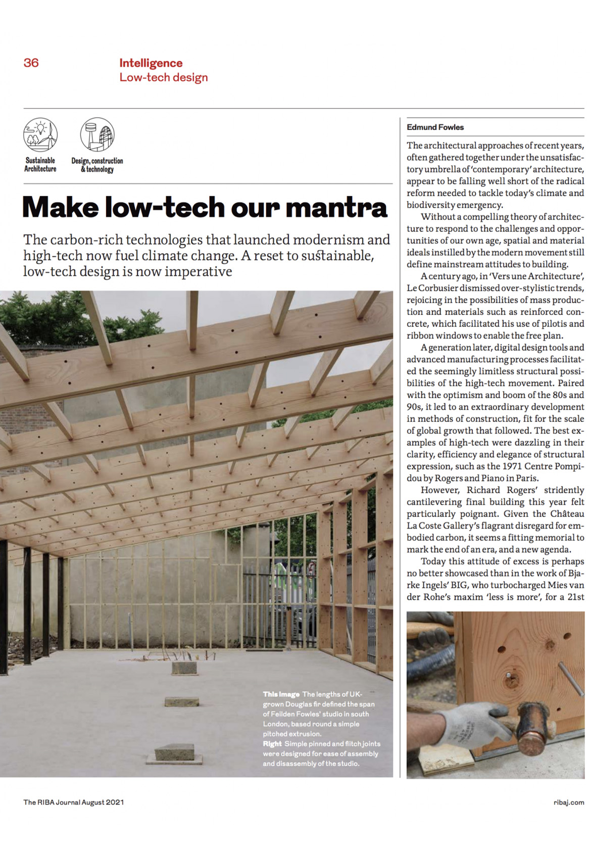 PRACTICE_LOW TECH ARTICLE