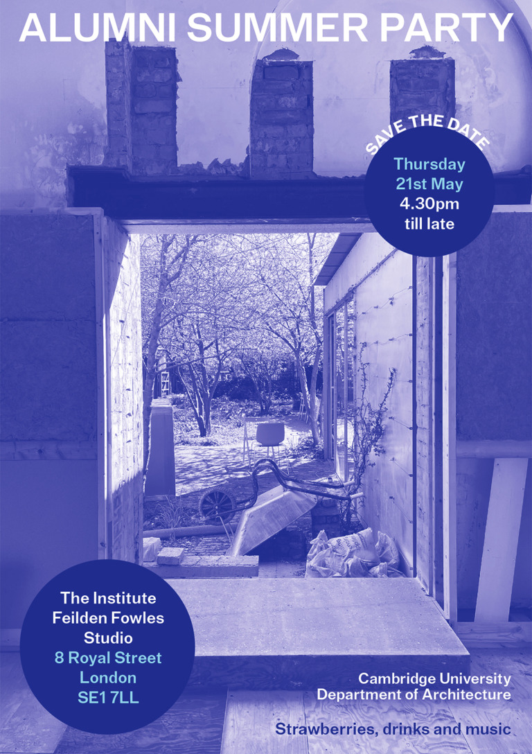 ARCSOC Alumni Summer Party invitation
